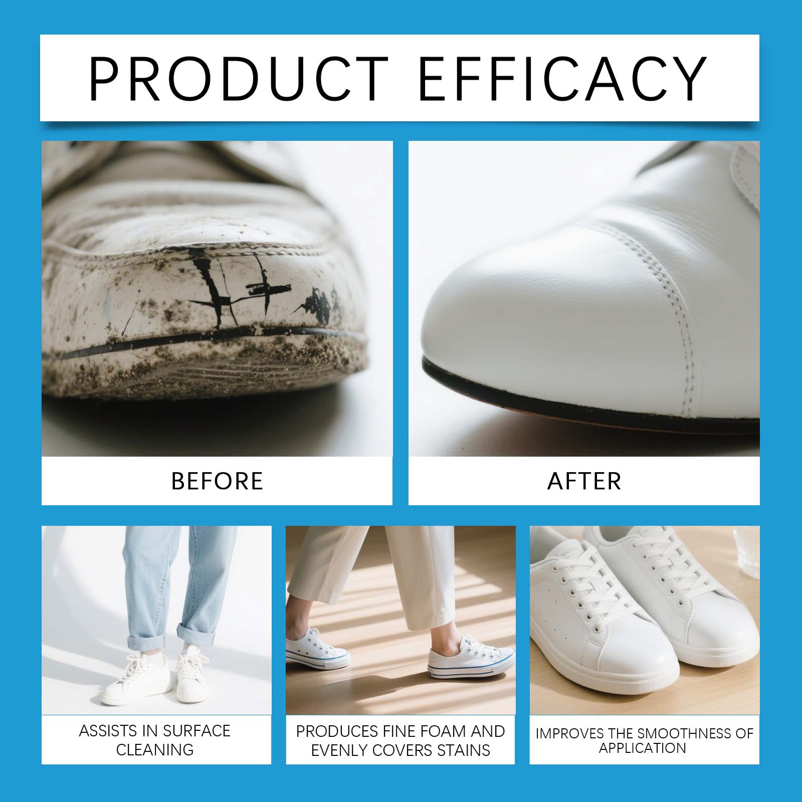Krem do czyszczenia białych bu – Sneaker Care Cleaner recenzja i cena